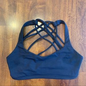 Lulu Black Sports Bra